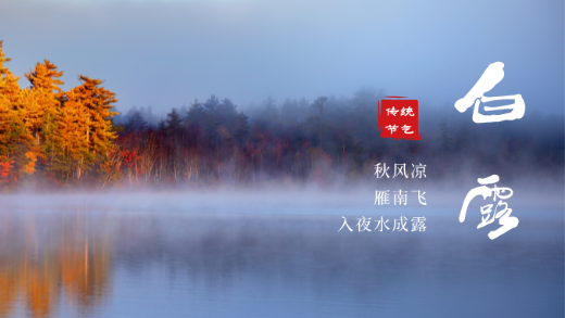 白露丨天清白露下，始覺秋風還